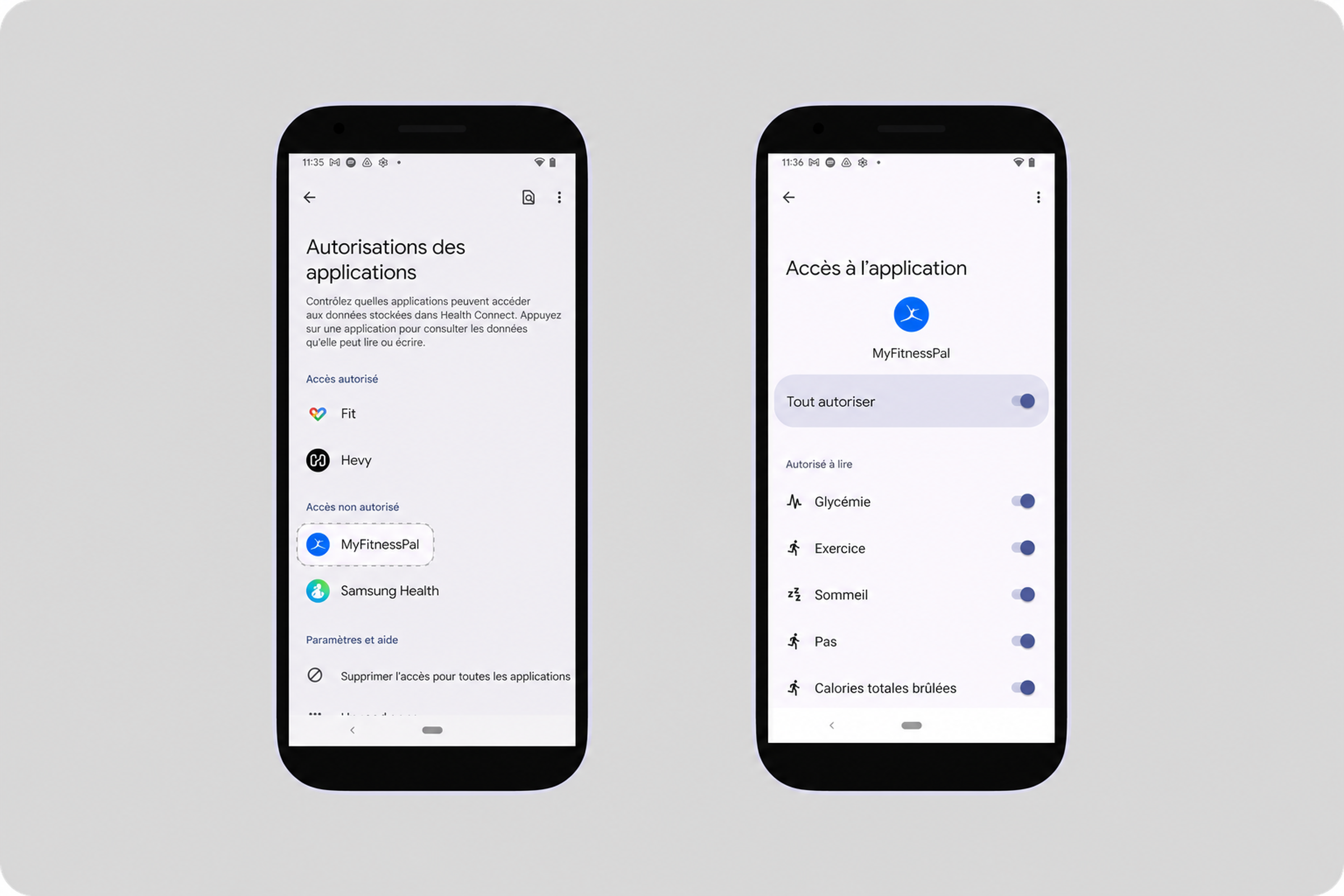 Myfitnesspal - Health connect permissions (1).png