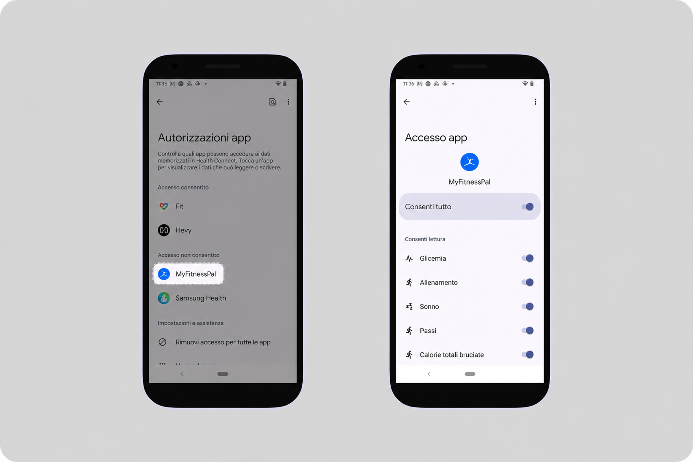 Myfitnesspal - Health connect permissions (1).png