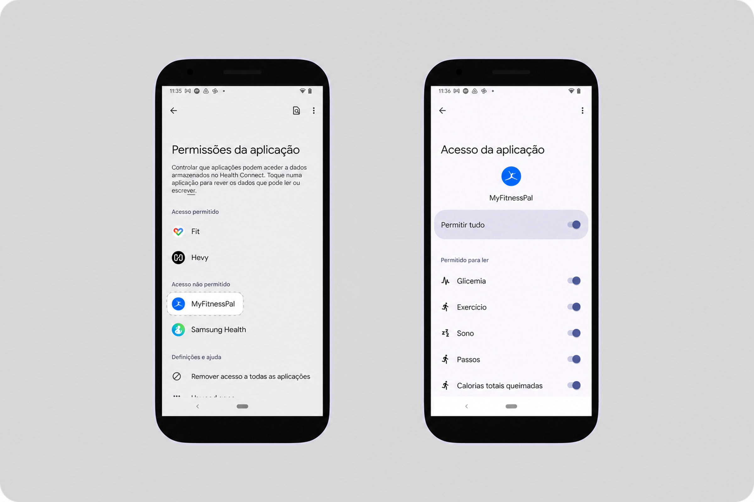 Myfitnesspal - Health connect permissions (1).png